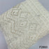 Dyeable Thread Sequins Embroidered Georgette Fabric - F2893